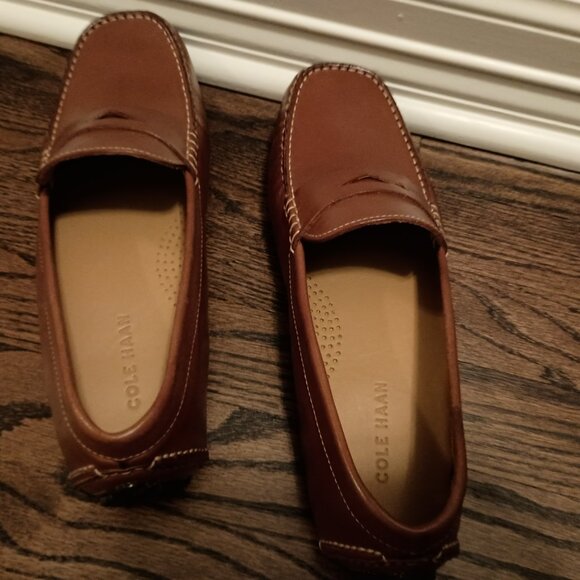 Cole Haan Howland Penny Loafer Men's 9.5 British Tan - Picture 4 of 10